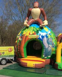 Jungle Monkey Bounce House