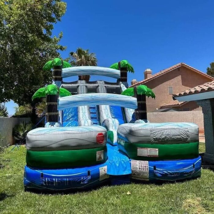 Arctic Tropic Dual Lane Waterslide