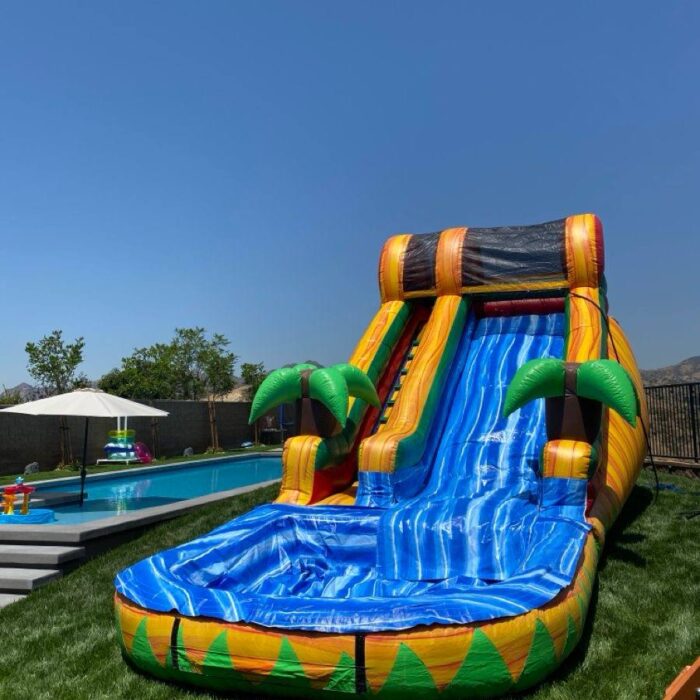 Yellow Splash Waterslide