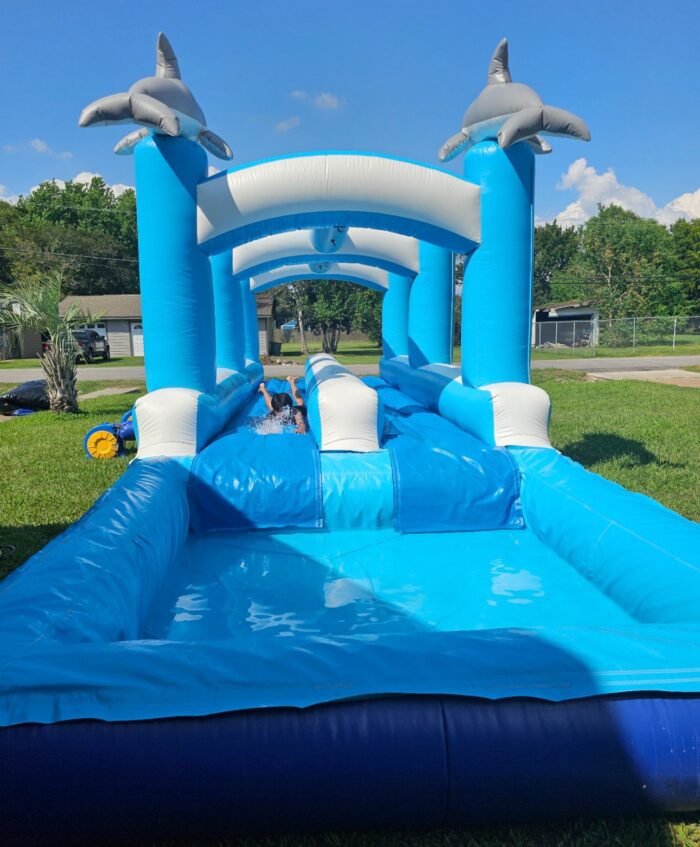 Dolphin Splash Dual Lane Slip ‘n Slide - Image 4