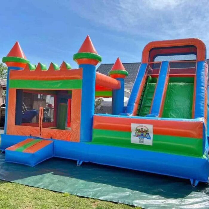 Mega Castle Climb & Slide Combo – Giant Bounce House Adventure