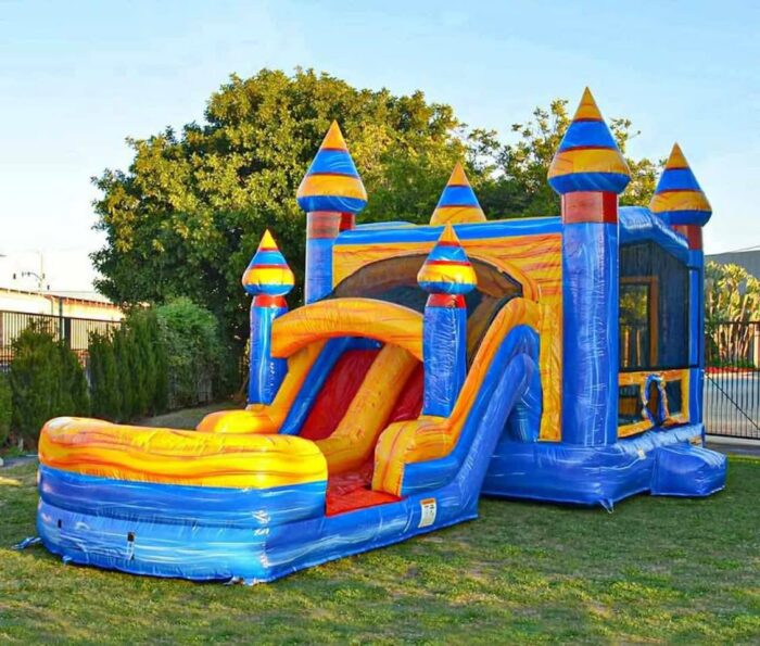 Royal Splash Castle Combo – Bounce House & Waterslide